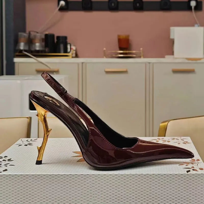 2026 Summer Stiletto Pointed Women's Sandals Fashion Show Party Wedding Women's High Heels