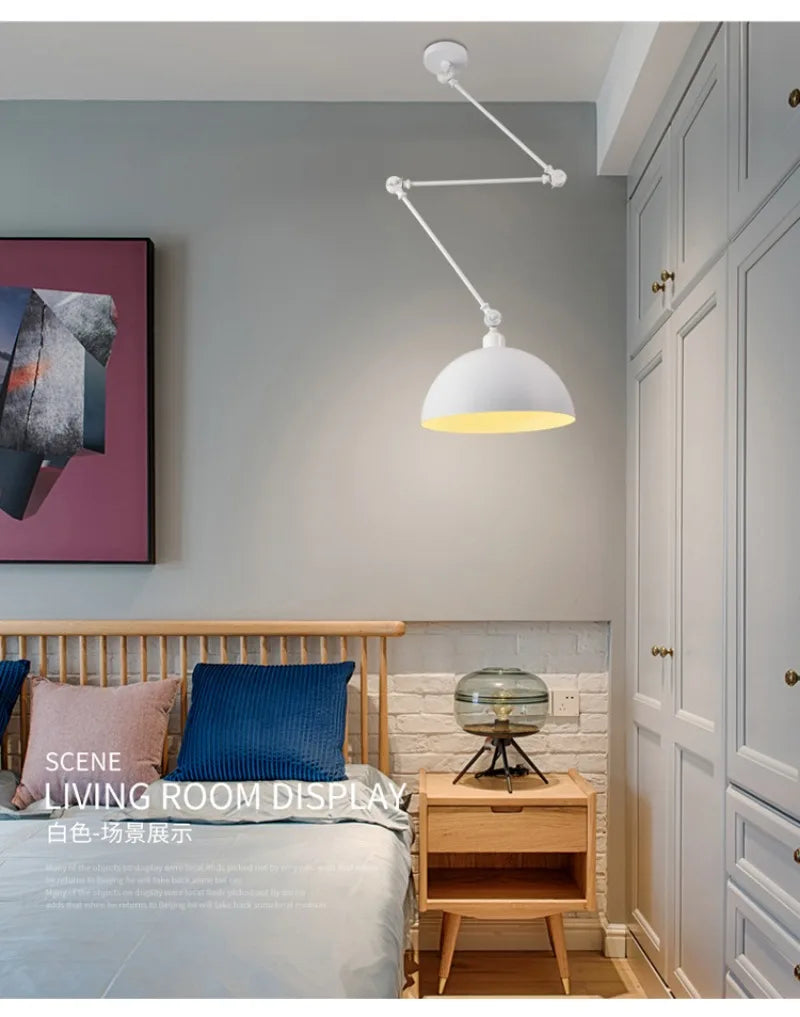 Nordic Modern Retractable Chandelier Restaurant Kitchen Living Room Bedroom Island Lamp Dining Room Home Decor Hanging Lighting
