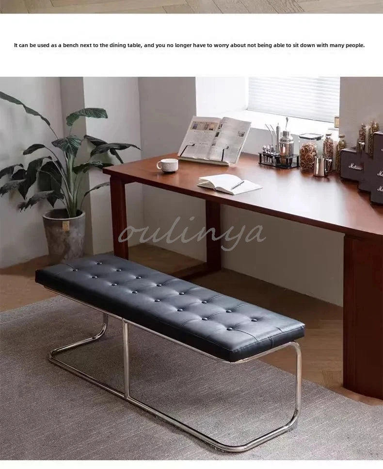 Slim Entryway Shoe Bench Narrow Hallway Seat Vintage Storage Stool Chair Upholstered Bench Wassily Bench Step Stool