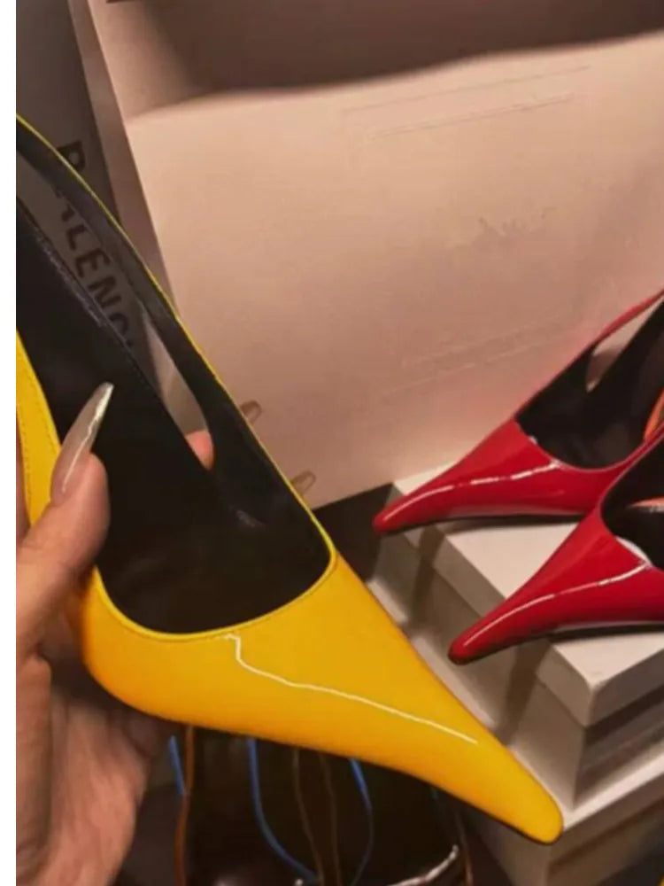 2026 Summer Stiletto Pointed Women's Sandals Fashion Show Party Wedding Women's High Heels