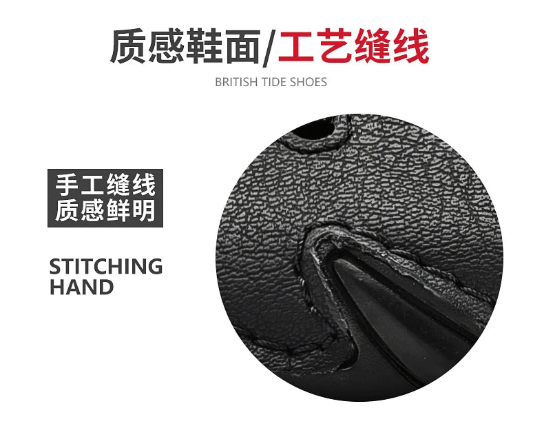Men's slippers flat bottomed beach breathable genuine leather business casual non slip lightweight hollow out outdoors sandals