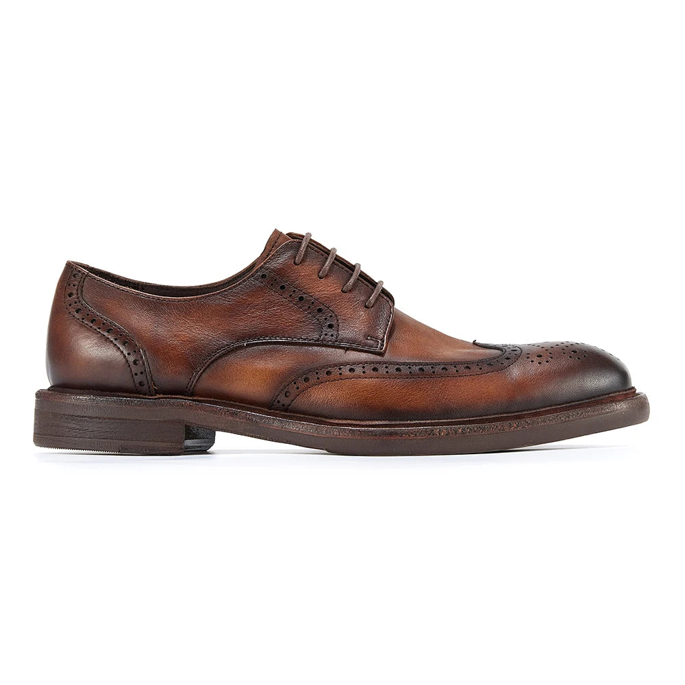 Men's Full-grain Genuine Leather Formal Dress Shoes Soft Comfortable Business Casual Footwear Classic Men's Footwear