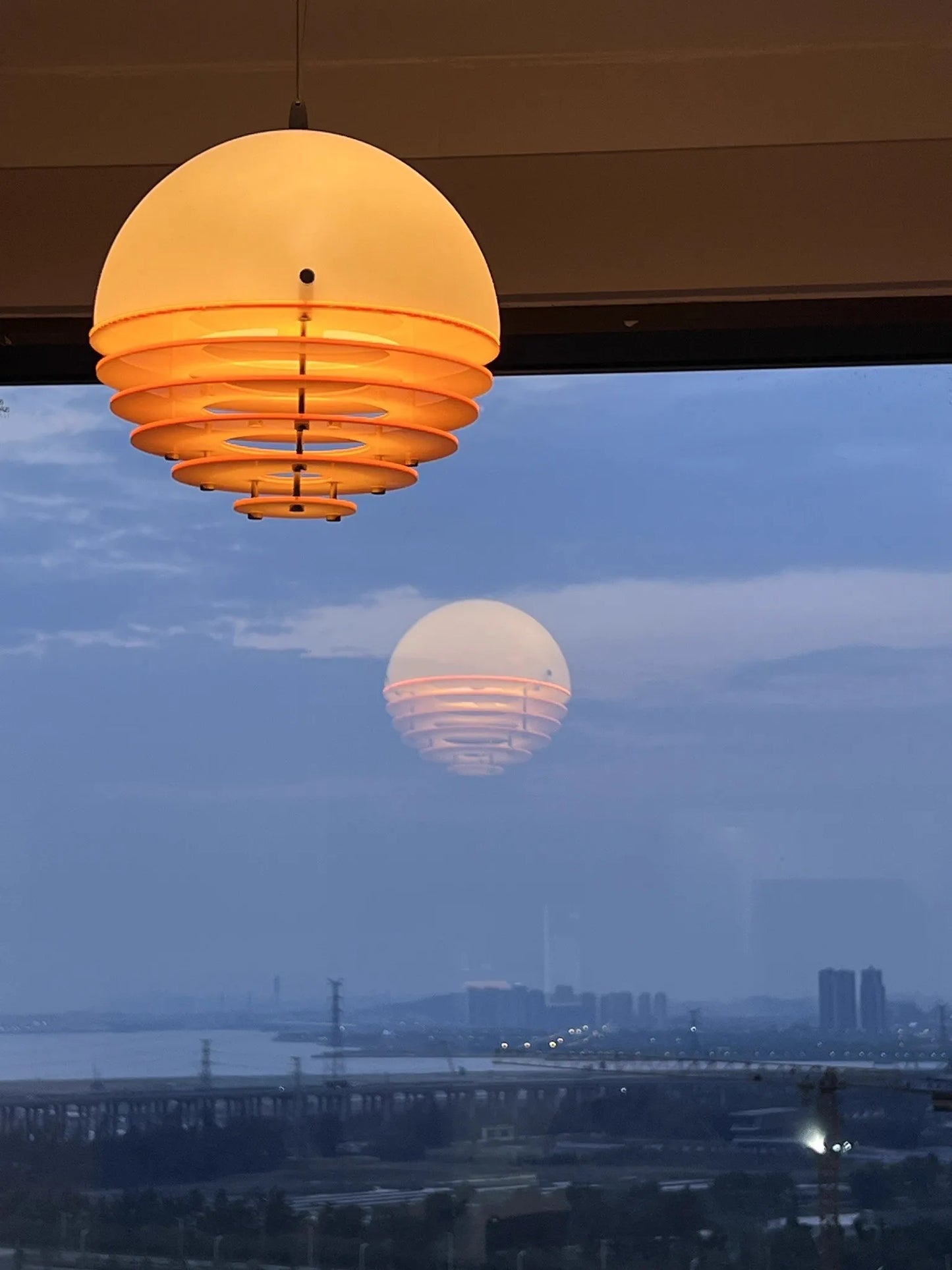 Vintage Creative Bauhaus pendant Lamp Restaurant Light Entrance Bedhead Bar Counter Island Terrace Sunset Atmosphere Pendant Light