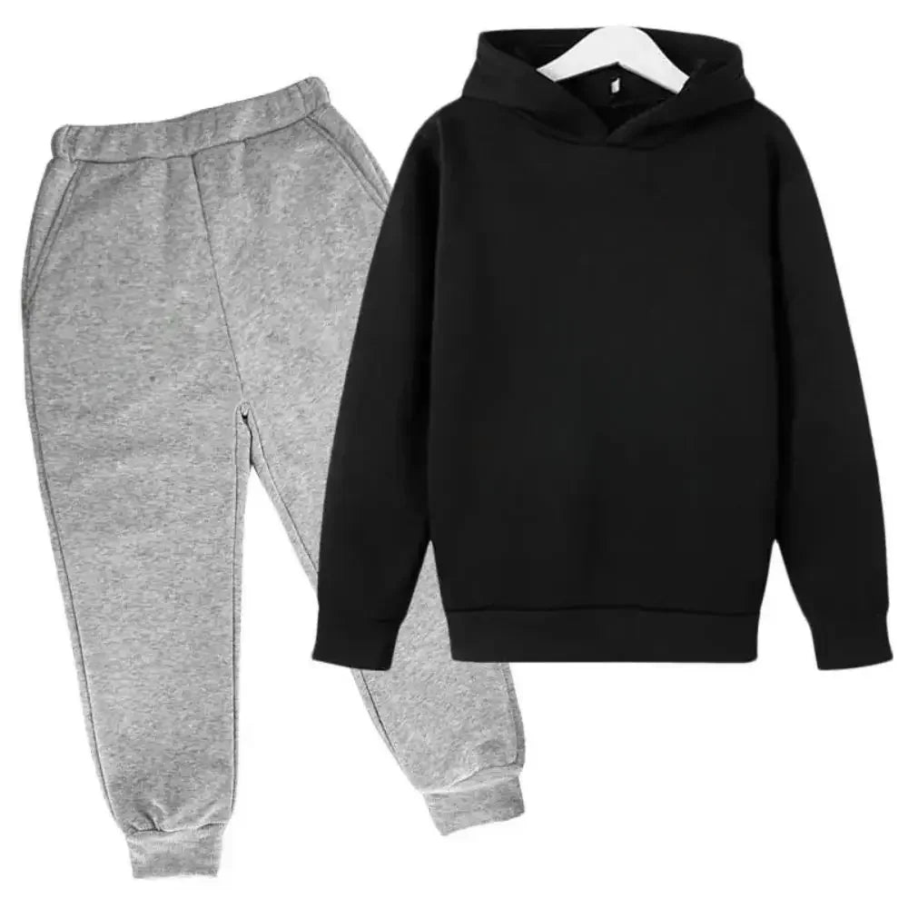 Spring Autumn Tracksuit Football CR7 Print Kid's Clothes Hoodie+Pants Suit 2pcs Set Boy Girl 3-12 Years Children Holiday Gifts