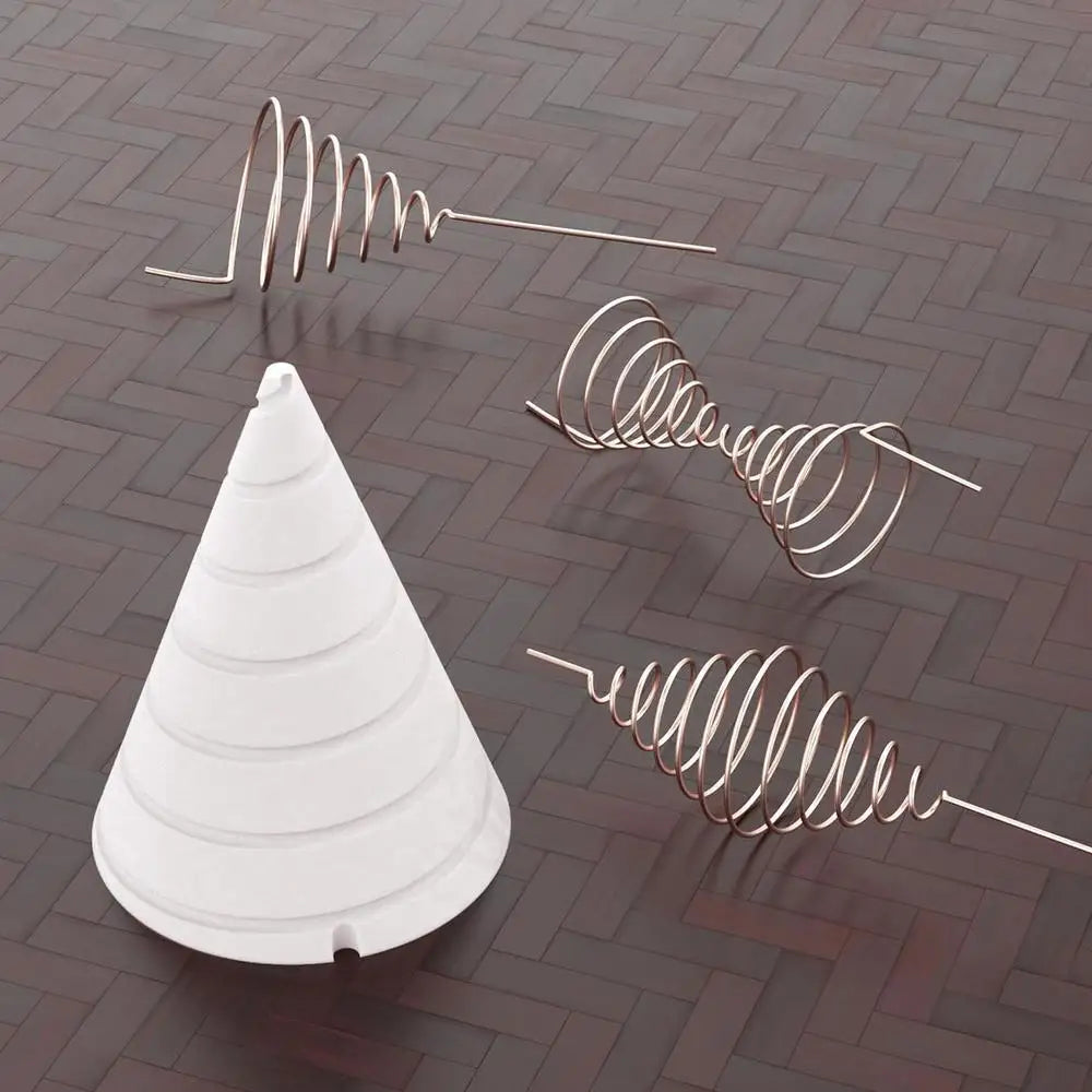 Fibonacci Coil Winding Jig for Electroculture Gardening Electro Culture Copper Gardening Antenna Making Tool Copper Wire Antenna