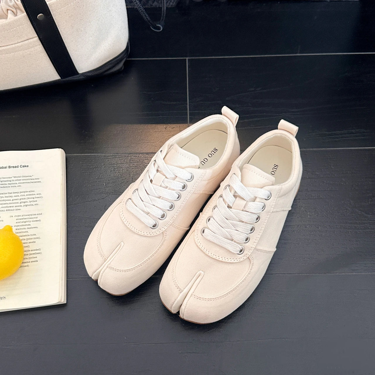 German Training Shoes Women's 2026 Summer Lace Up Forrest Gump Shoes Women's Split Toe Breathable Sports Shoes
