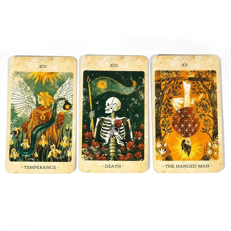 The Solar Kingdom Tarot cards A 78 deck English Psychological Oracle Deck With Vibrant Imagery For Future And Past board games