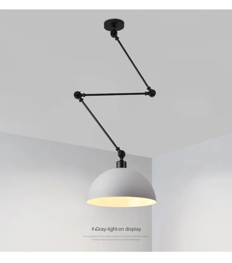 Nordic Modern Retractable Chandelier Restaurant Kitchen Living Room Bedroom Island Lamp Dining Room Home Decor Hanging Lighting