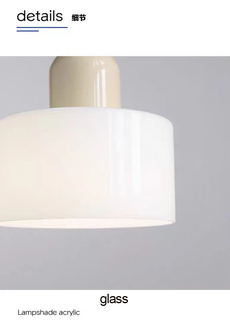 Nordic Modern Glass Bedroom Bedside Long Line Small Chandelier Restaurant Bar Chandelier Simple Lighting Atmosphere Lamp E27
