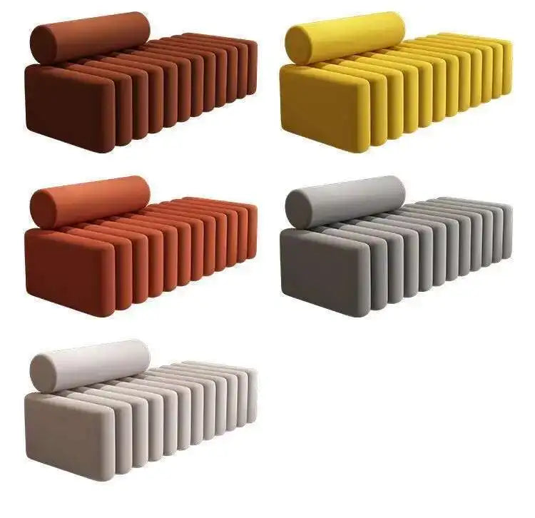 Light Luxury, Shoe Changing Stool, Household, Living Room, Stool, Sofa, Strip, Rest Stool, Bedroom, End of Bed, Stool