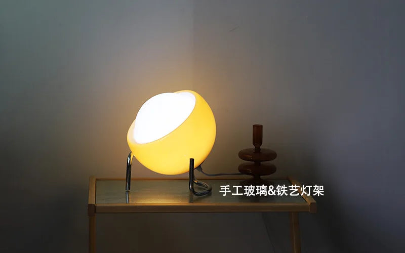 Bauhaus Table Glass Lamp Creative Lighting Design Decorative Table Lamp