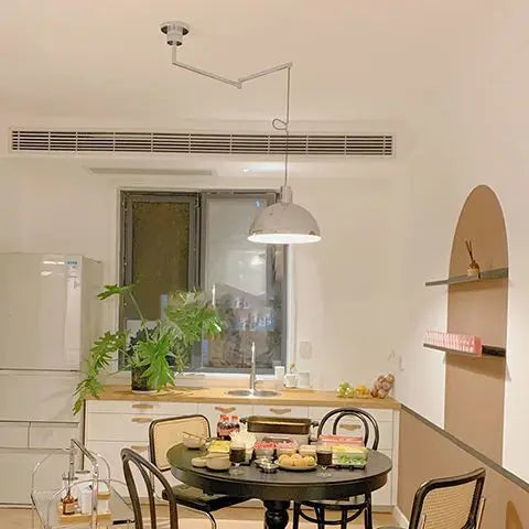 Nordic Modern Pendant Versatile Lamp Simple Study Restaurant Rocker Arm Light Creative Personality Displacement