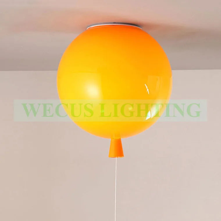 Fashion Balloon Lamps Ceiling Lights Colorful Baby Child Room Lamp Dining Room Bedroom Bedside Aisle Balcony Light Lamparas