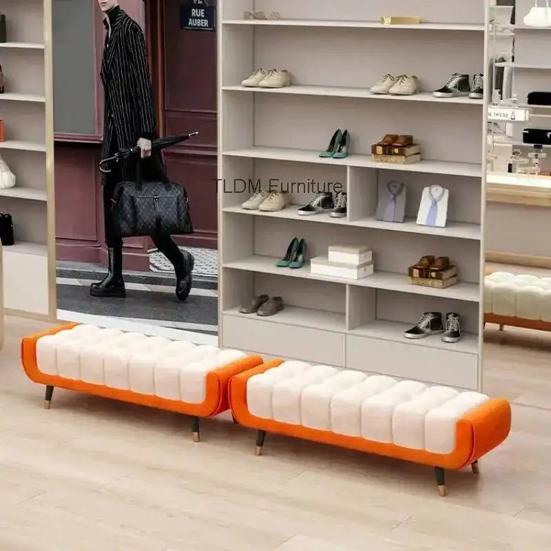 Living Legs  Luxury Entryway Tapered Velvet Bedroom Tufted Bench for Bench Room Upholstered Plump Cushion