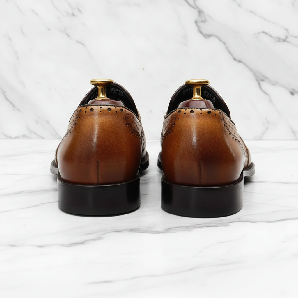 Male Tassel Formal Business Loafers Summer Hollow Out Breathable Genuine Leather Shoes for Men Shallow Casual Oxford Shoes