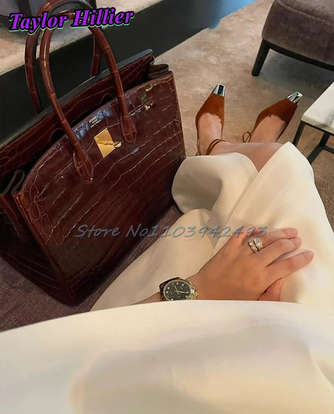 Silver Brown Heels Patchwork Sandals For Women Luxury Designer Shoes Summer Lace Up Sandalias De Mujer Dress Banquet Zapatos