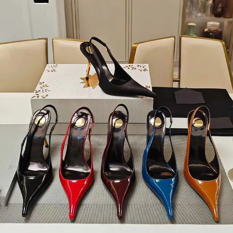 2026 Summer Stiletto Pointed Women's Sandals Fashion Show Party Wedding Women's High Heels