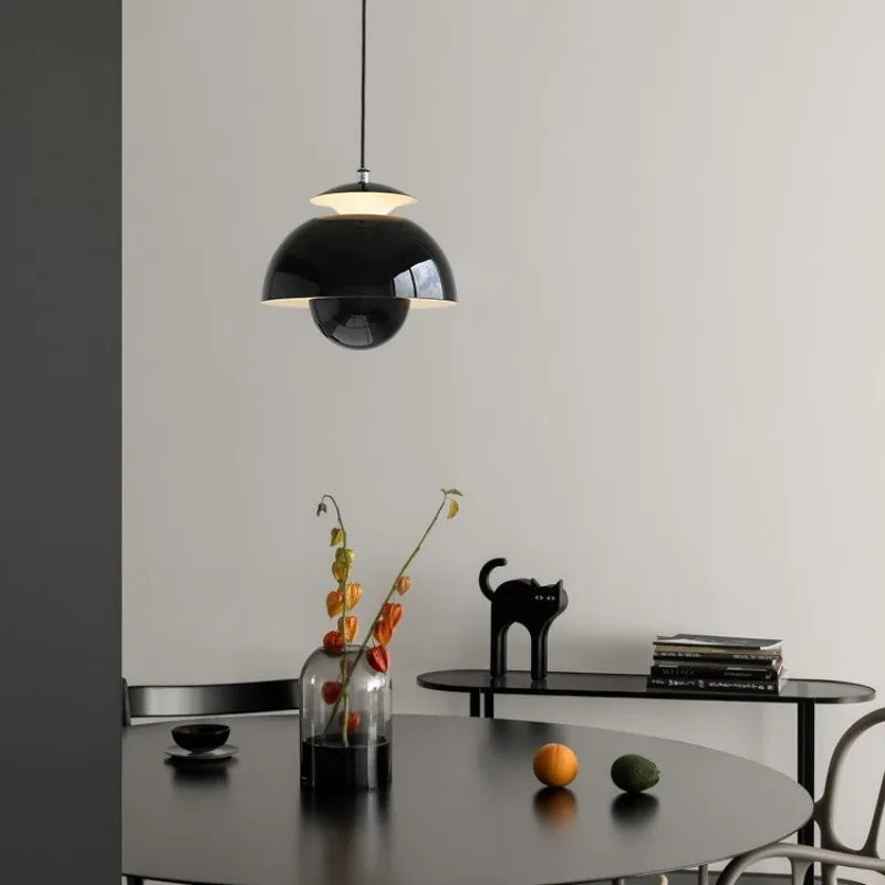 Modern Flower Bud Pendant Lamp Bedroom Bedside Study Bathroom Restaurant Bar Counter Led Hanging Light Lighting Home Decoration