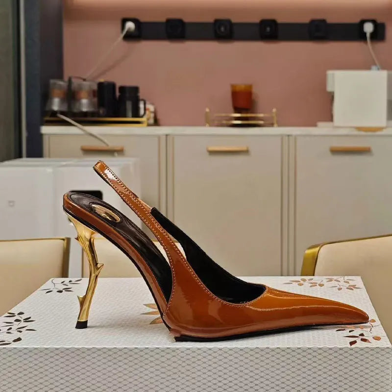 2026 Summer Stiletto Pointed Women's Sandals Fashion Show Party Wedding Women's High Heels