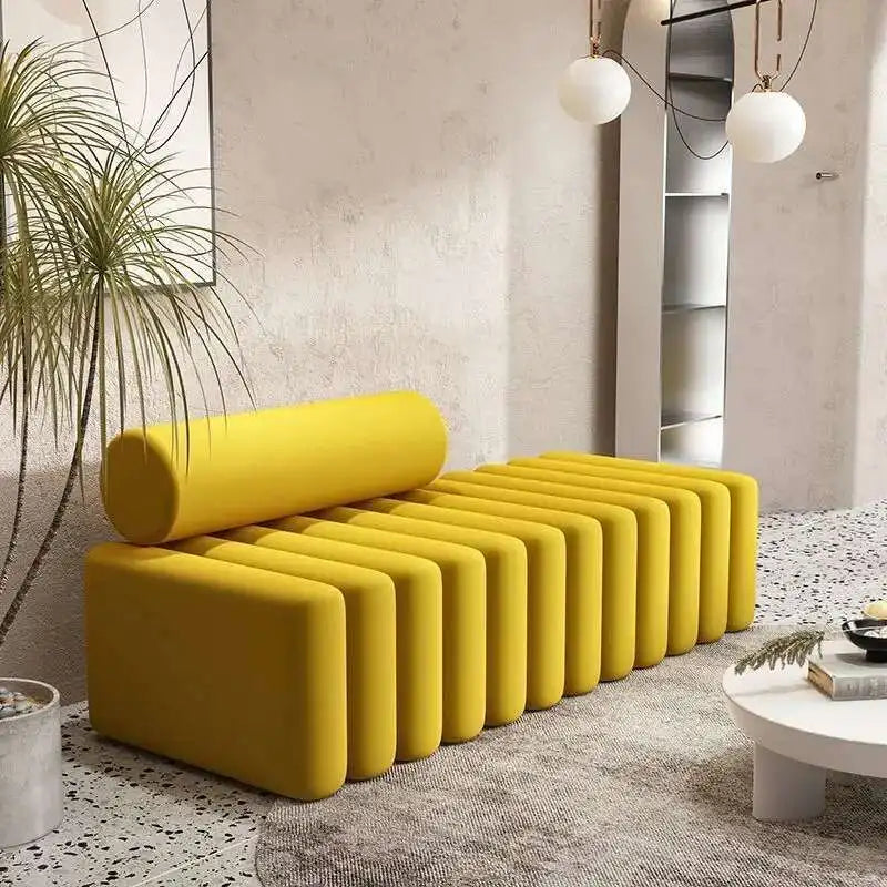 Light Luxury, Shoe Changing Stool, Household, Living Room, Stool, Sofa, Strip, Rest Stool, Bedroom, End of Bed, Stool