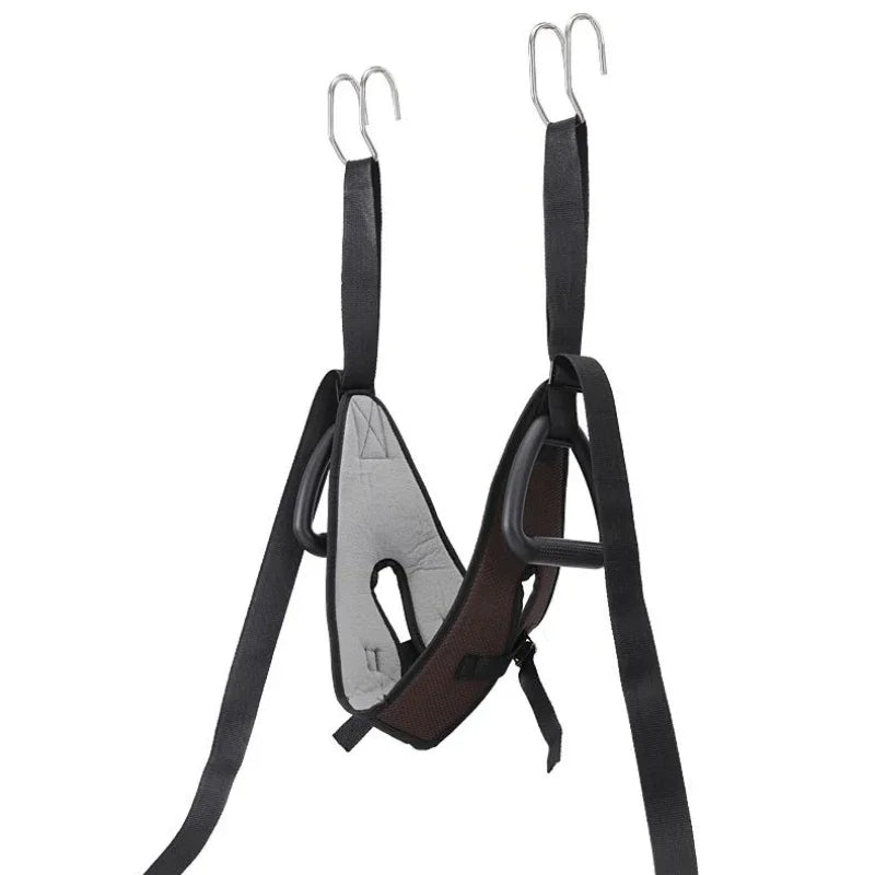 Neck Suspension Neck Stretching Device Cervical Traction Belt Strap Cervical Horizontal Bar Suspension Household Traction Belt