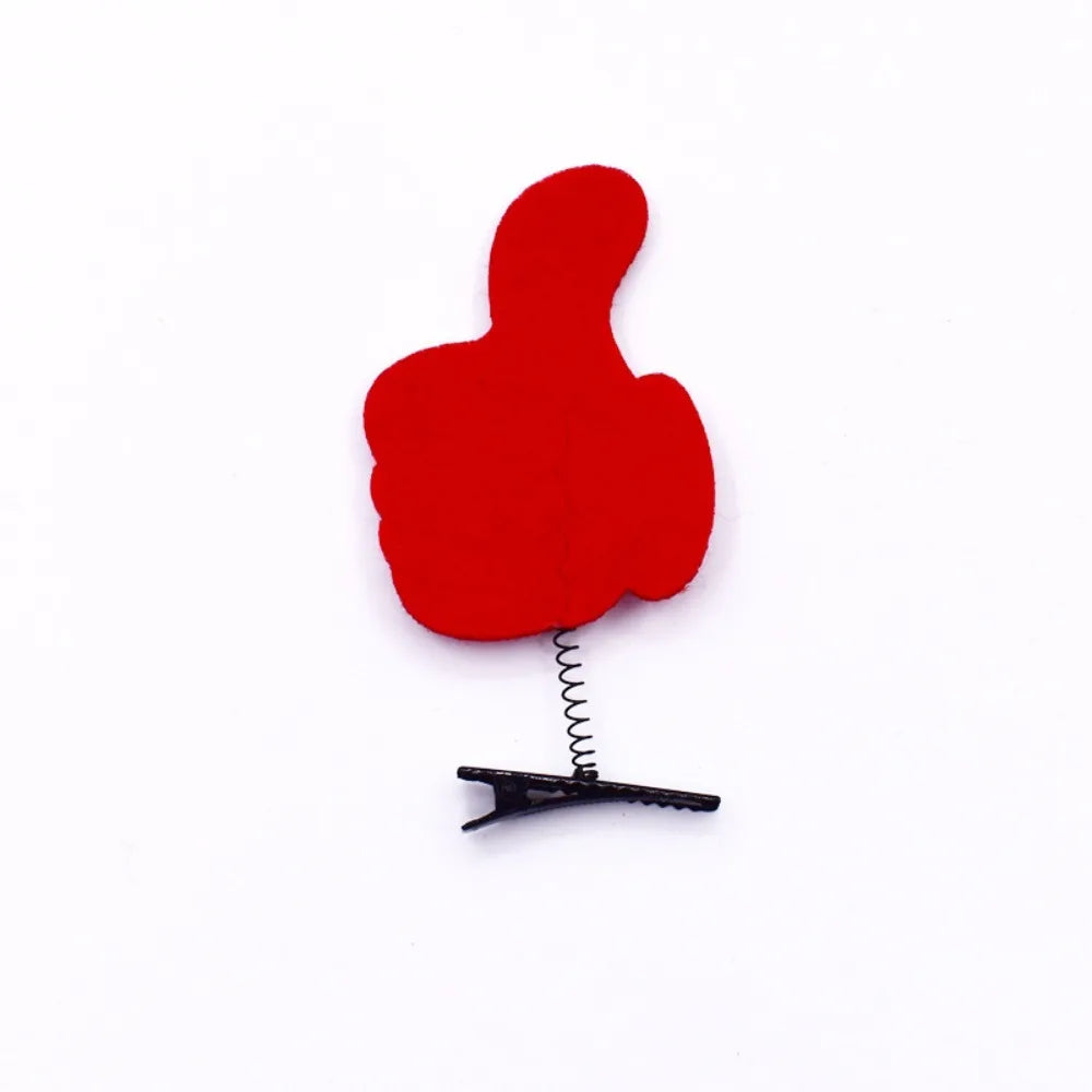 3D Funny Symbol Hair Clip WiFi Question Mark Lightning Cute Bangs Hairpin Headwear Party Daily Life Headwear Hair Styling Tool