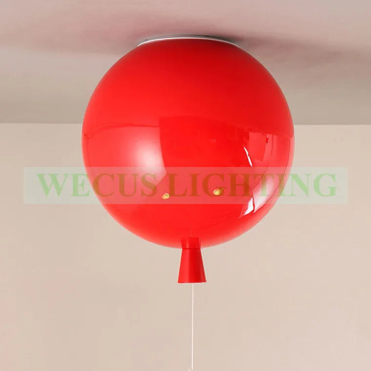 Fashion Balloon Lamps Ceiling Lights Colorful Baby Child Room Lamp Dining Room Bedroom Bedside Aisle Balcony Light Lamparas
