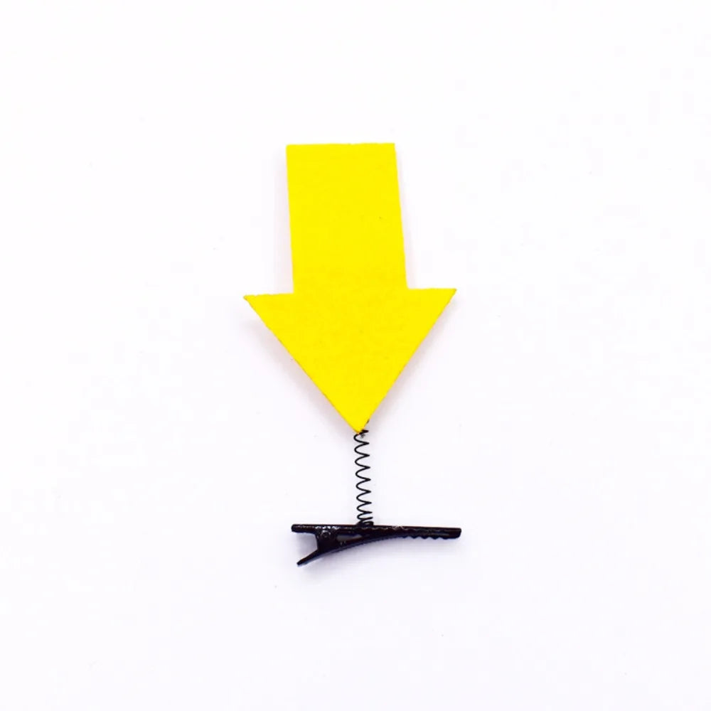 3D Funny Symbol Hair Clip WiFi Question Mark Lightning Cute Bangs Hairpin Headwear Party Daily Life Headwear Hair Styling Tool