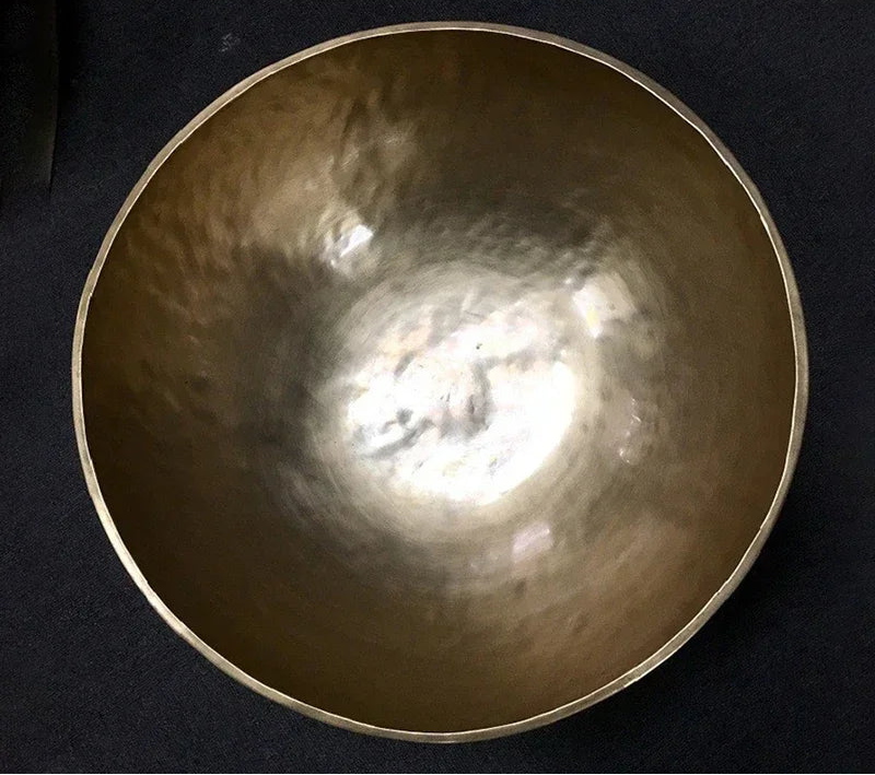 Nepal Handmade Brass Tibetan Bowl Large Foot Massage Bowl Professional Foot Massage Bowls Meditation Singing Bowl Percussion