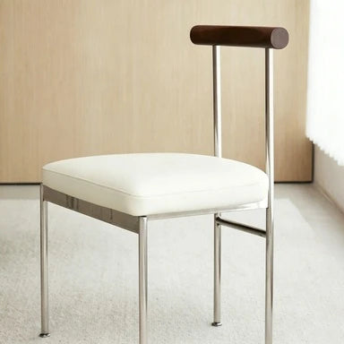 Bauhaus Style Dining Chair Household Restaurant Seat Ergonomic Backrest Desk Chair Modern Study Office Side Chair for Home