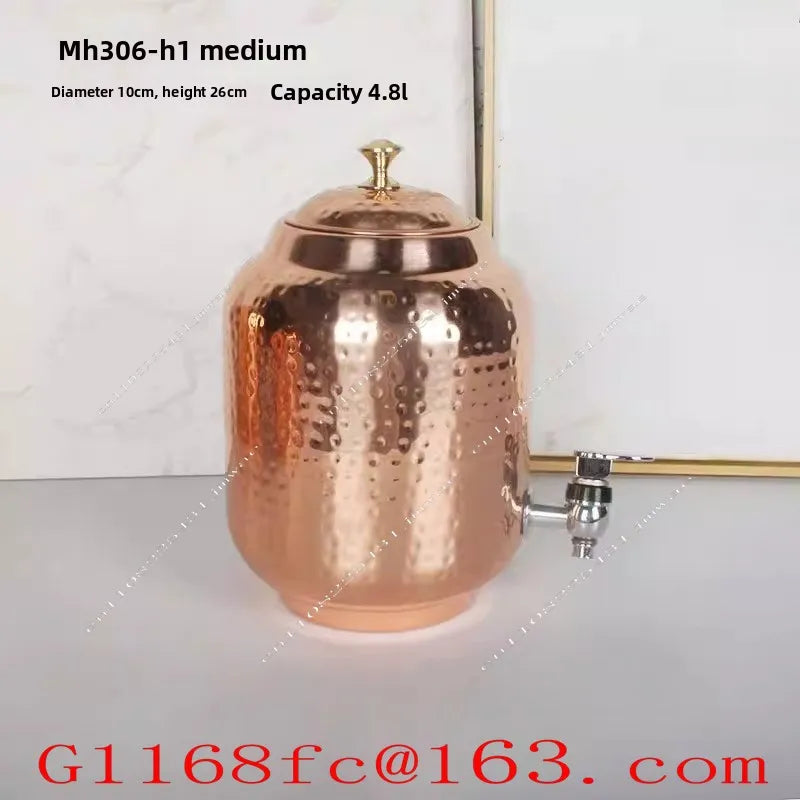 Copper Can, Cold Water Kettle, Water Dispenser, Retro Style Restaurant, Bar, Handmade Tea Kettle