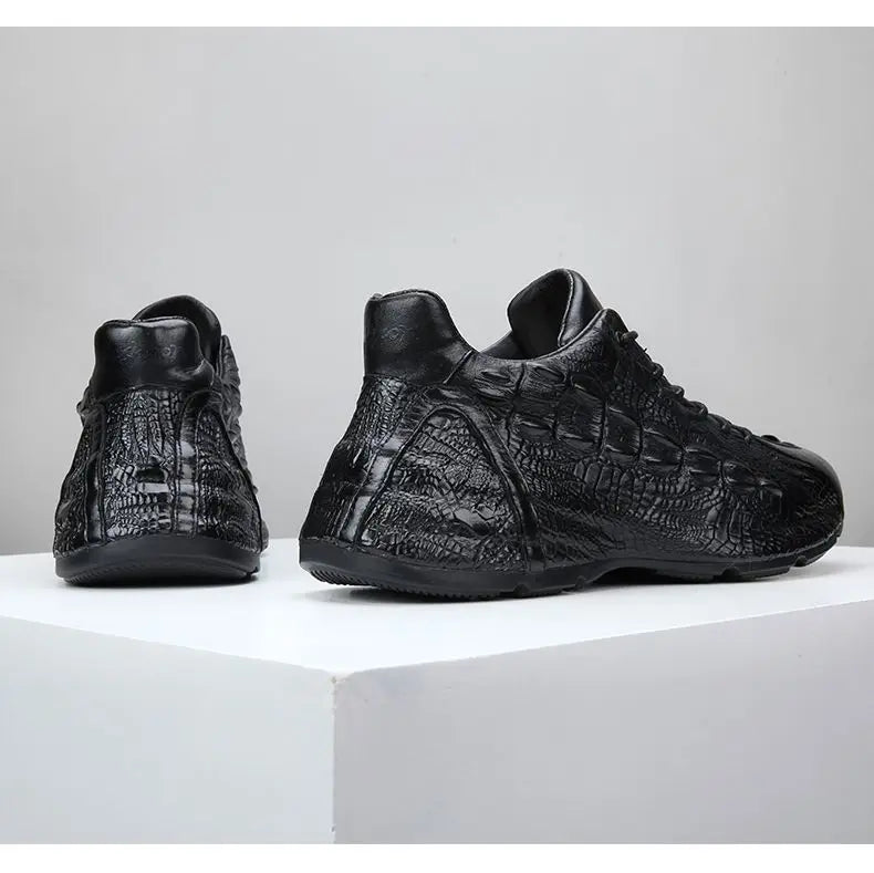 2025 new arrival Genuine Leather casual shoes men,Sneakers PDD019