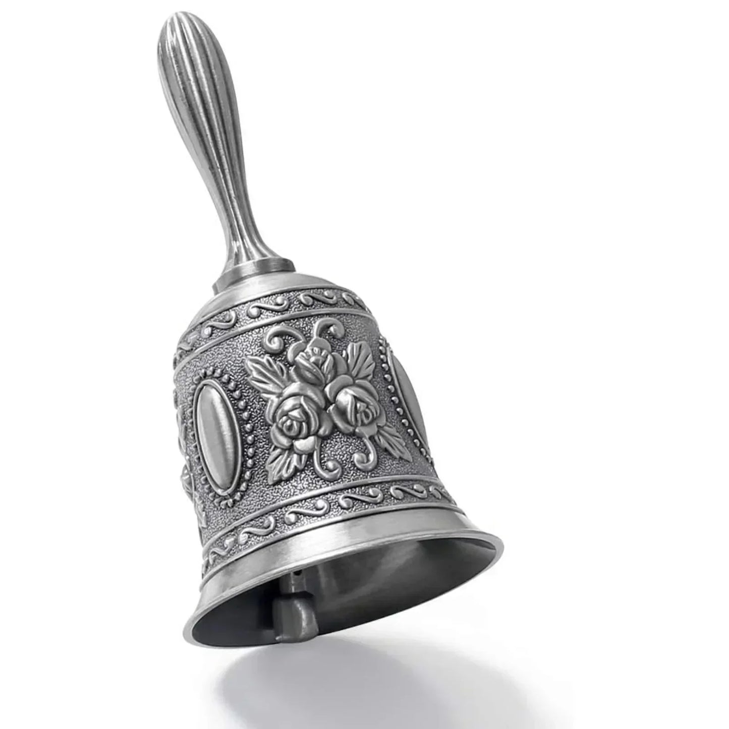 Brass Bronze Handicraft Bell Metal Call Bells Alarm Hand Held Service Call Bell Desktop Bell Tea Dinner Bell Bronze Christams Bell