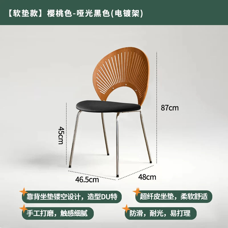 Home Furniture Restaurant Dining Chairs Living Room Leisure Chair Customized Stainless Steel Chairs Single Backrest Armchair