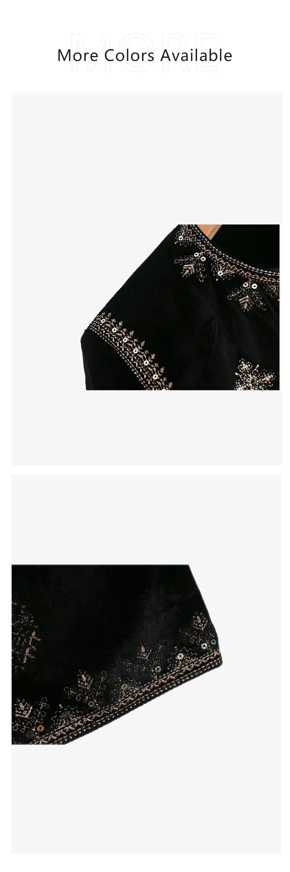 2025 Zarb Spring/Summer New Women's Fashion and Versatile Slim Fit Trendy Palace Embroidered Velvet Coat