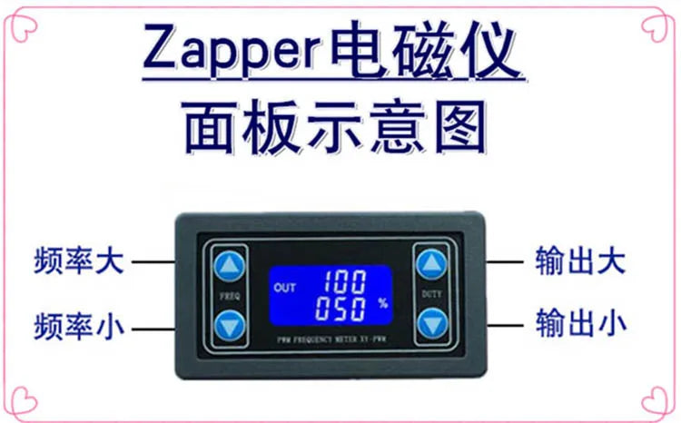 Zapper Frequency Resonance Device Dr. Clark Electromagnetic Broadband Adjustable Electronic Signal Therapy Tool