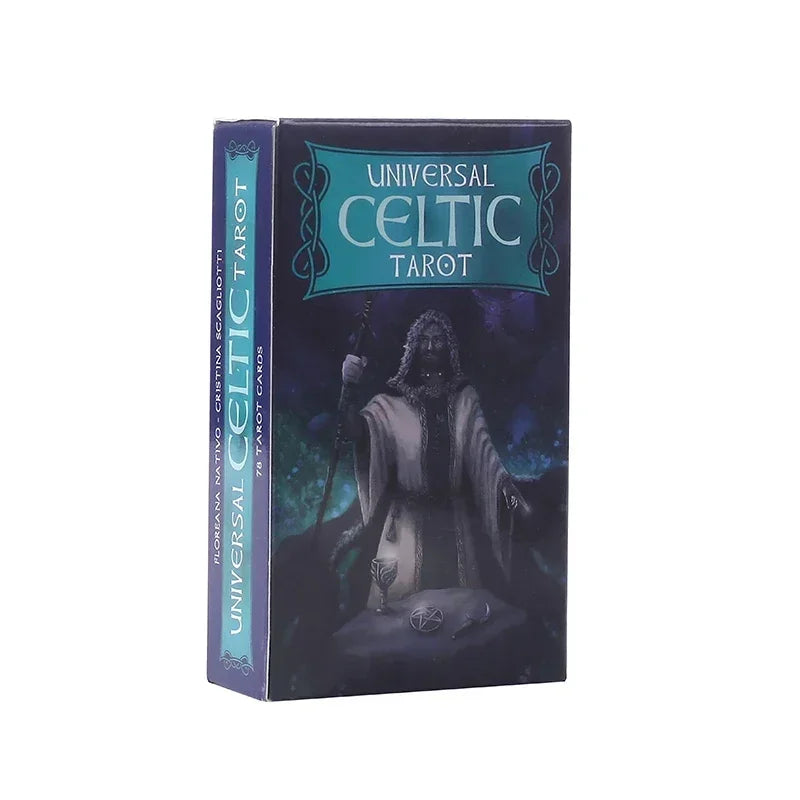 Universal Celtic Tarot Full English Guidance Divination Fate Oracle Card For Family Party Deck Board Game Card