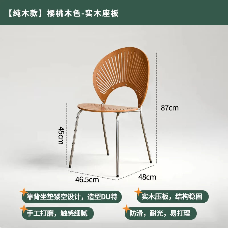 Home Furniture Restaurant Dining Chairs Living Room Leisure Chair Customized Stainless Steel Chairs Single Backrest Armchair
