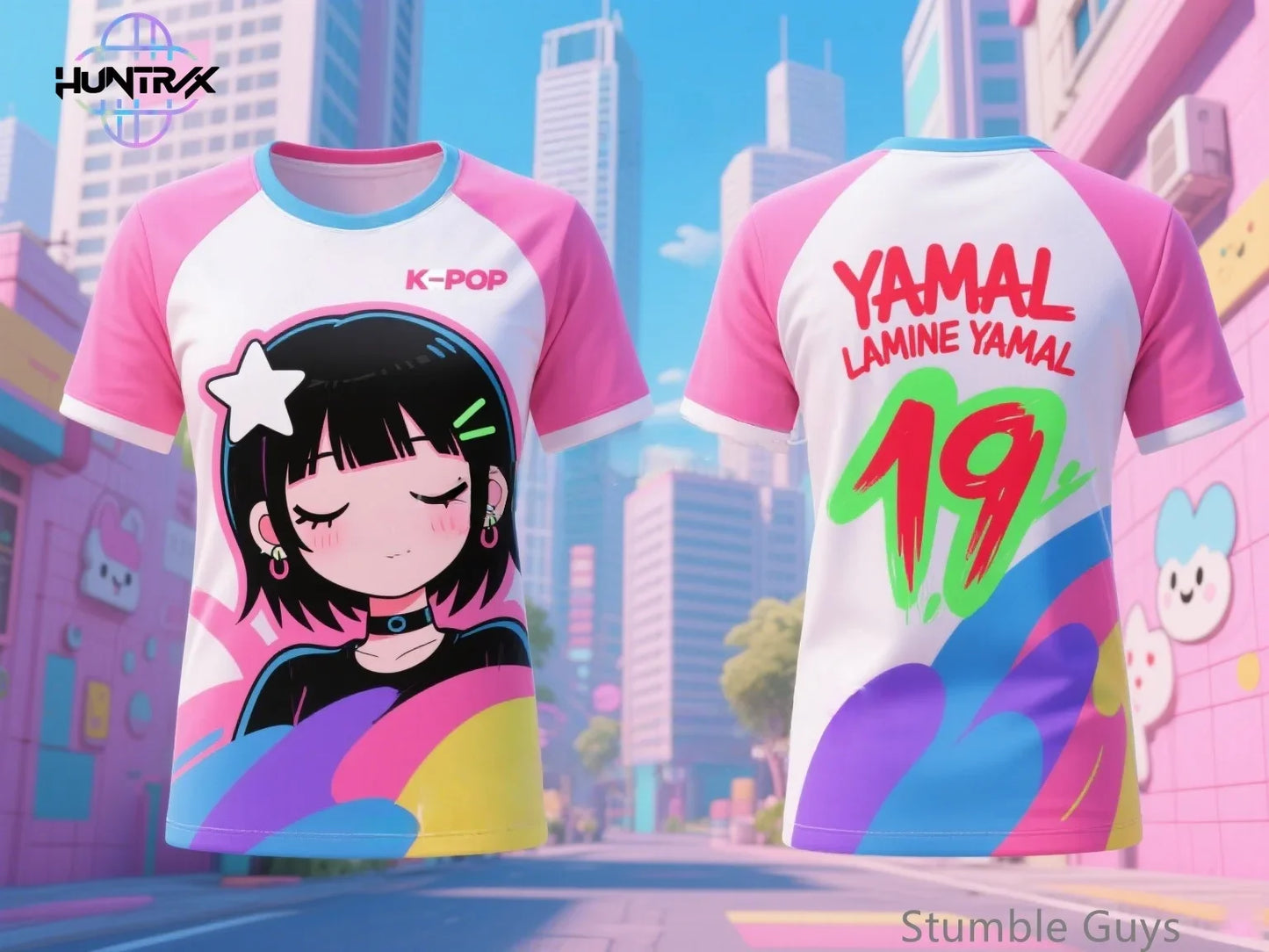 Summer Casual Fashion Kids Kpop Demon Hunters 3D Cartton Short Sleeve Boys Girls T-Shirt Anime Clothes