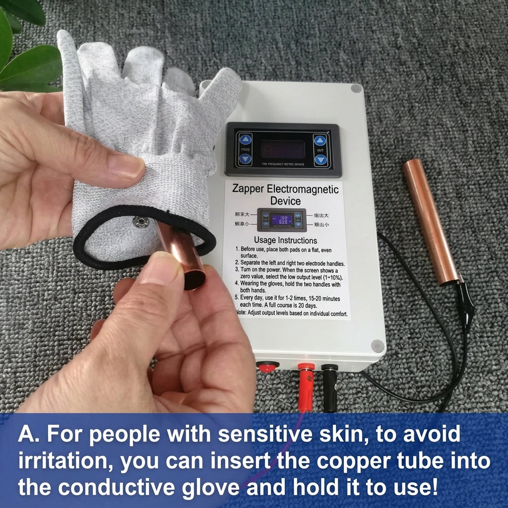 Zapper Frequency Resonance Device Dr. Clark Electromagnetic Broadband Adjustable Electronic Signal Therapy Tool
