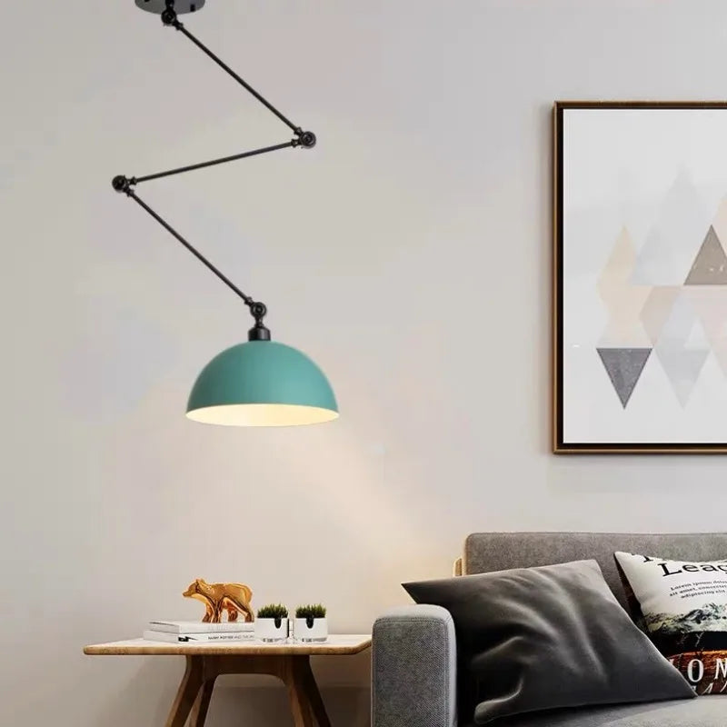 Nordic Modern Retractable Chandelier Restaurant Kitchen Living Room Bedroom Island Lamp Dining Room Home Decor Hanging Lighting