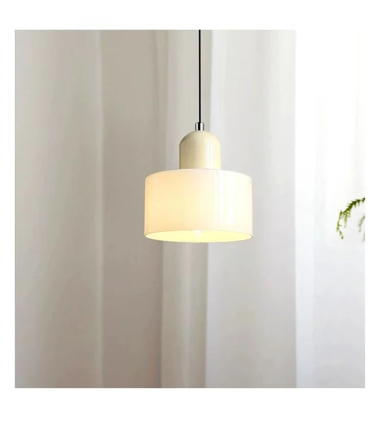 Nordic Modern Glass Bedroom Bedside Long Line Small Chandelier Restaurant Bar Chandelier Simple Lighting Atmosphere Lamp E27
