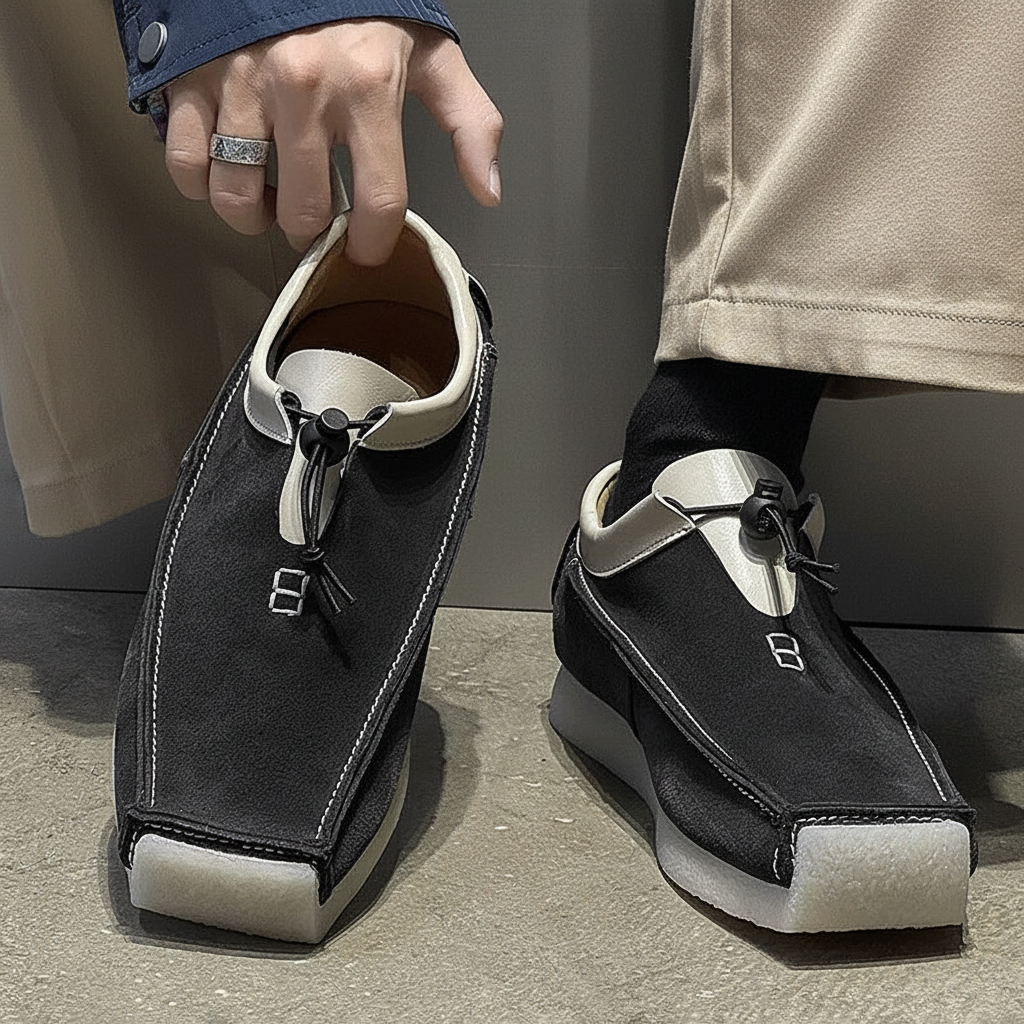 Square toe suede loafers shoes for man luxury designer shoes casual sneakers for man skateboard mocasines