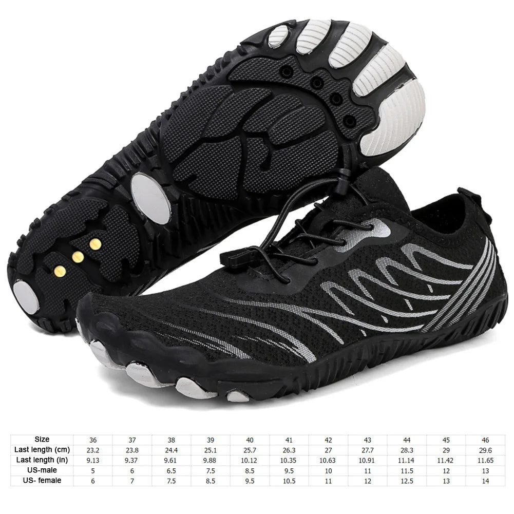Antistatic Shoes with Copper Conductive Grounded Shoes Flexible Breathable Aqua Shoes Lightweight Barefoot Shoes for Water Sports