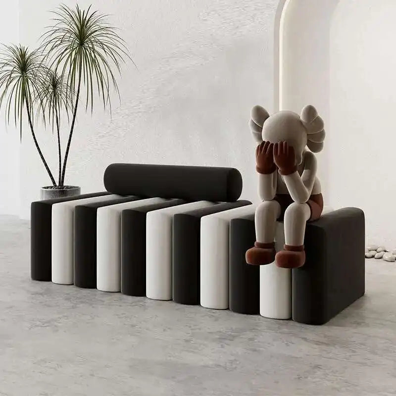 Light Luxury, Shoe Changing Stool, Household, Living Room, Stool, Sofa, Strip, Rest Stool, Bedroom, End of Bed, Stool