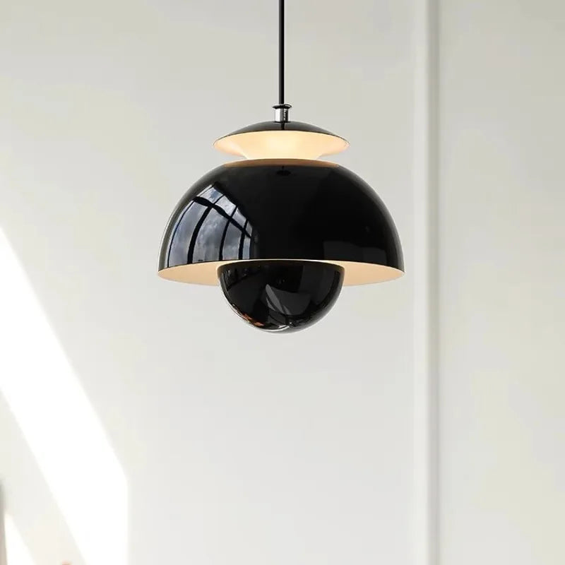 Modern Flower Bud Pendant Lamp Bedroom Bedside Study Bathroom Restaurant Bar Counter Led Hanging Light Lighting Home Decoration