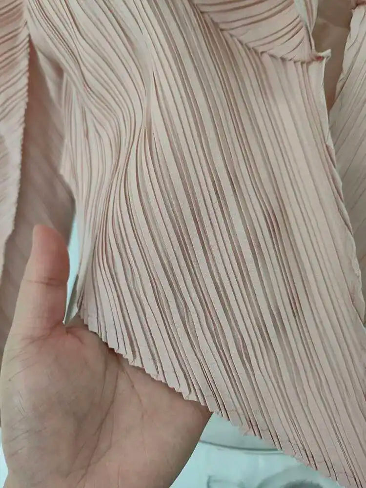 Women Irregular Jacket Coat Laple Open Stitch Short Style Full Sleeve Autumn Summer 2026 New Female Loose Casual 15KB745