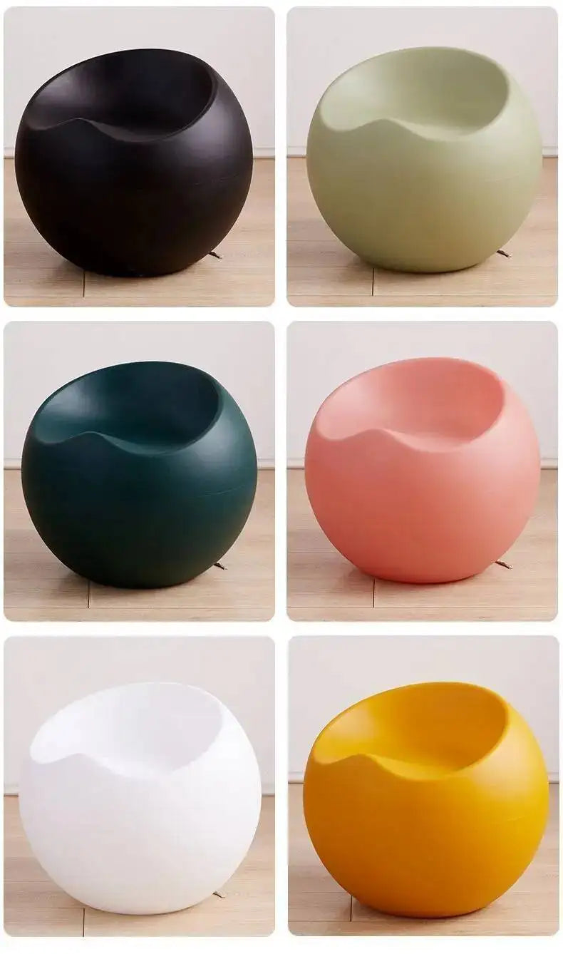 Creative Apple Stool Home Door Shoe Changing Stool Designer Minimalist Small Stool Nordic Living Room Bedroom Balcony Low Stool