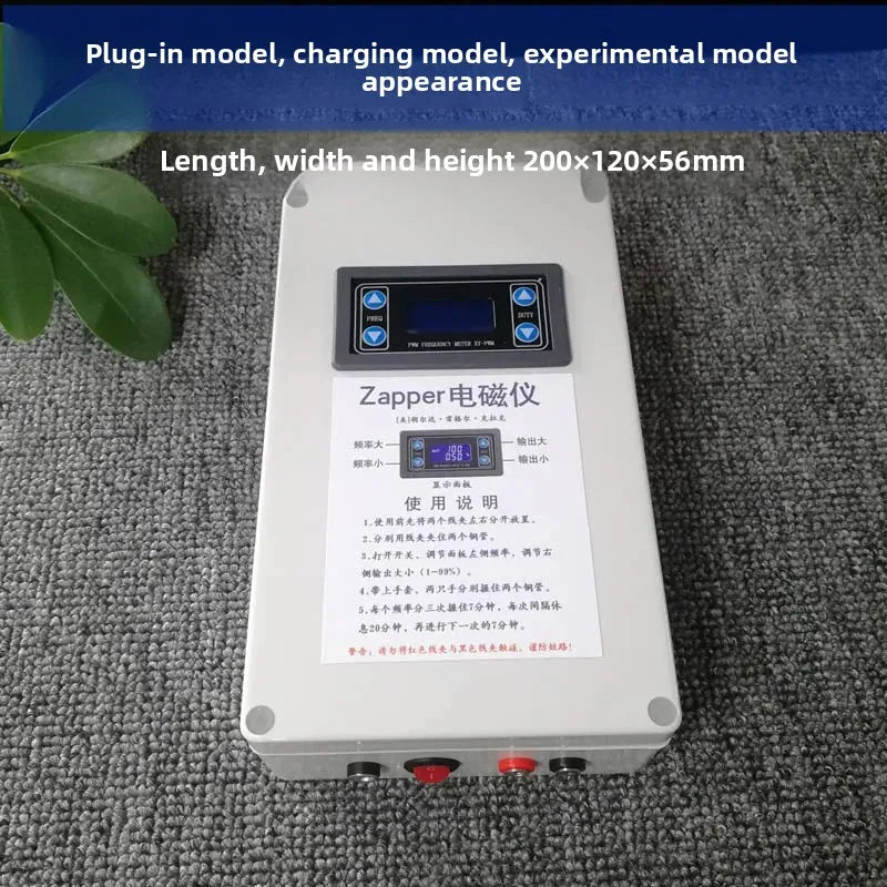 Zapper Frequency Resonance Device Dr. Clark Electromagnetic Broadband Adjustable Electronic Signal Therapy Tool