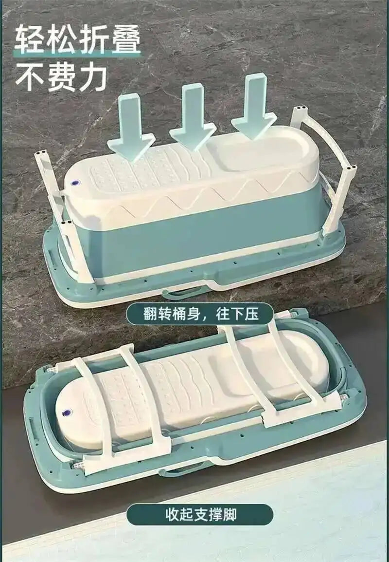 Tub Bathtubs Adult Folding bathtub Household Foaming hot Simple Adult Bathing Tub Full Body Sweat Portable Steam Bathing Basin